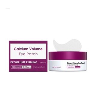 Calcuim Volume Under Eye Patches With Collagen & Hyaluronic Acid, 60 Patches new